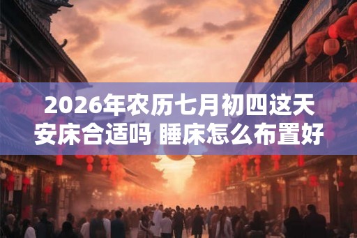 2026年农历七月初四这天安床合适吗 睡床怎么布置好