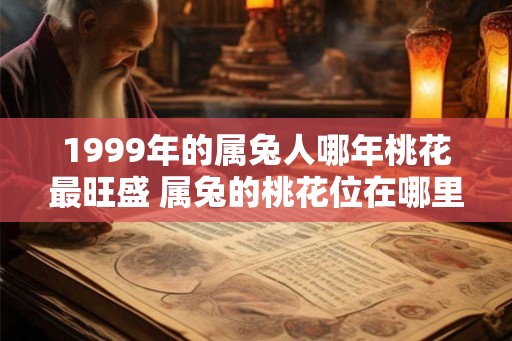 1999年的属兔人哪年桃花最旺盛 属兔的桃花位在哪里 1999年的属兔人哪年桃花最旺盛 属兔的桃花位在哪里