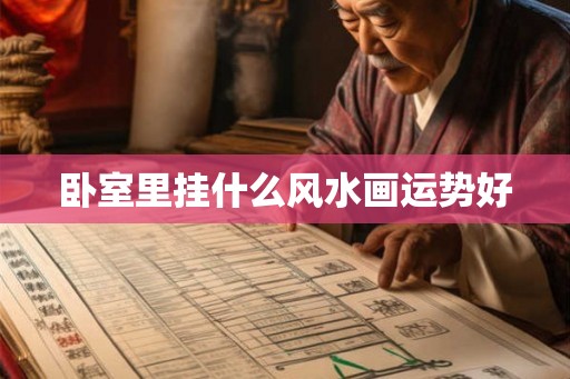 卧室里挂什么风水画运势好