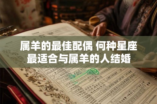 属羊的最佳配偶 何种星座最适合与属羊的人结婚 属羊的最佳配偶 何种星座最适合与属羊的人结婚