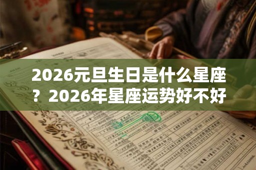 2026元旦生日是什么星座?2026年星座运势好不好? 2026元旦生日是什么星座?2026年星座运势好不好?