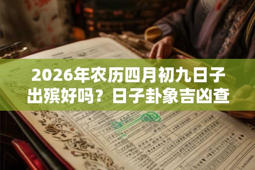2026年农历四月初九日子出殡好吗？日子卦象吉凶查询！