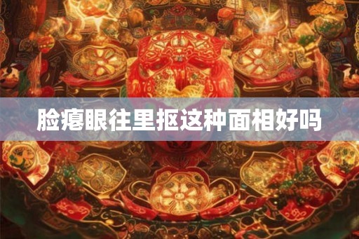 脸瘪眼往里抠这种面相好吗