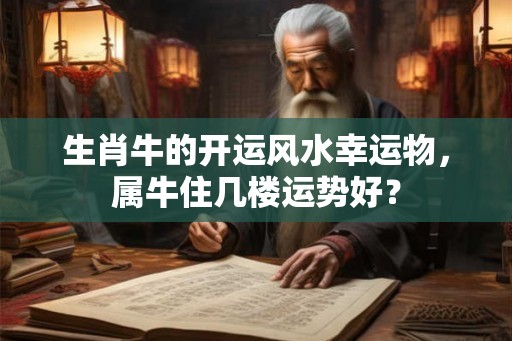 生肖牛的开运风水幸运物,属牛住几楼运势好? 生肖牛的开运风水幸运物,属牛住几楼运势好?