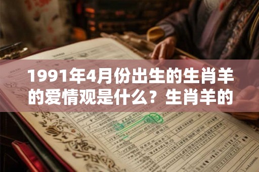 1991年4月份出生的生肖羊的爱情观是什么？生肖羊的配对知道吗？