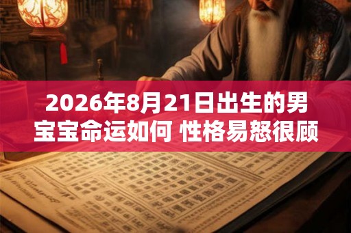 2026年8月21日出生的男宝宝命运如何 性格易怒很顾家