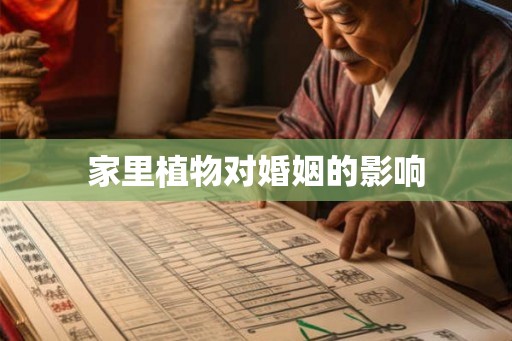 家里植物对婚姻的影响