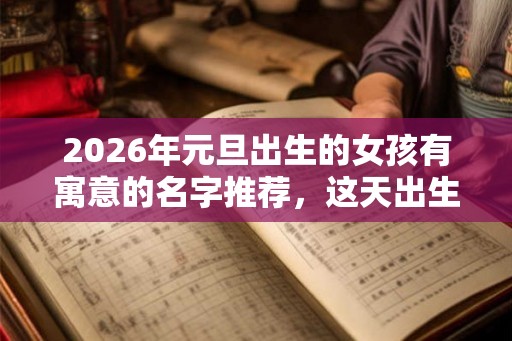2026年元旦出生的女孩有寓意的名字推荐，这天出生的宝宝好吗？