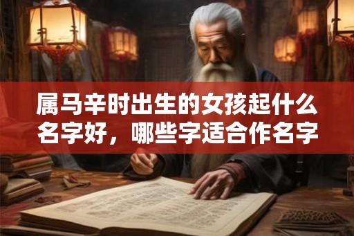 属马辛时出生的女孩起什么名字好，哪些字适合作名字