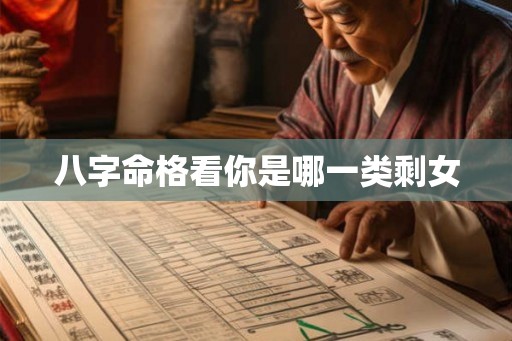 八字命格看你是哪一类剩女