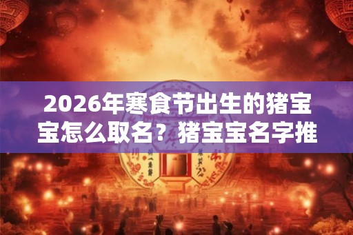 2026年寒食节出生的猪宝宝怎么取名？猪宝宝名字推荐