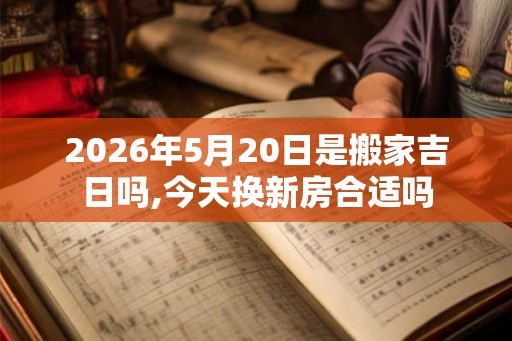 2026年5月20日是搬家吉日吗,今天换新房合适吗