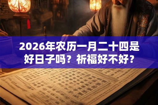 2026年农历一月二十四是好日子吗？祈福好不好？