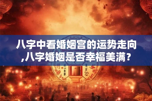 八字中看婚姻宫的运势走向,八字婚姻是否幸福美满？