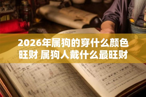 2026年属狗的穿什么颜色旺财 属狗人戴什么最旺财 2026年属狗的穿什么颜色旺财 属狗人戴什么最旺财