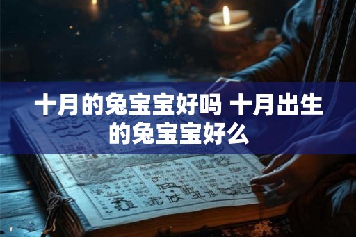 十月的兔宝宝好吗 十月出生的兔宝宝好么