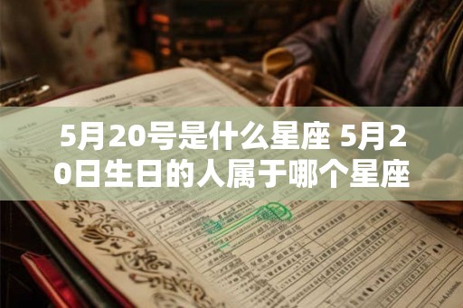 5月20号是什么星座 5月20日生日的人属于哪个星座