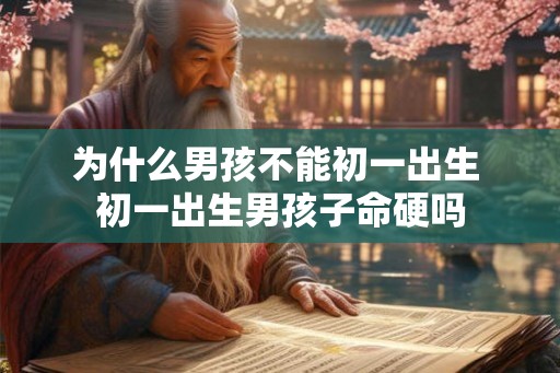 为什么男孩不能初一出生 初一出生男孩子命硬吗