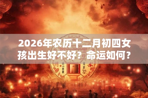 2026年农历十二月初四女孩出生好不好？命运如何？