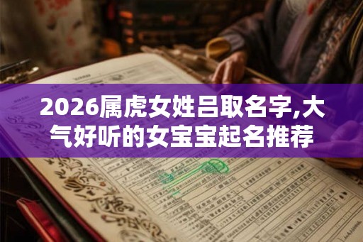 2026属虎女姓吕取名字,大气好听的女宝宝起名推荐