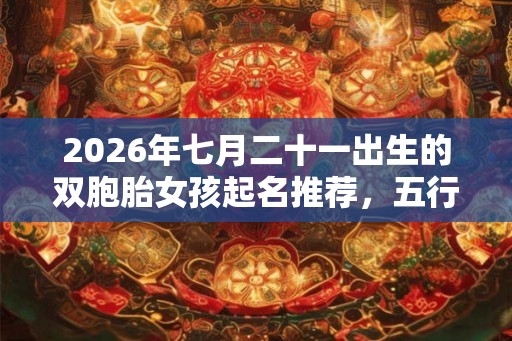 2026年七月二十一出生的双胞胎女孩起名推荐,五行属什么 2026年七月二十一出生的双胞胎女孩起名推荐,五行属什么