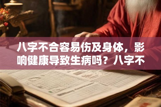 八字不合容易伤及身体，影响健康导致生病吗？八字不合怎么看？