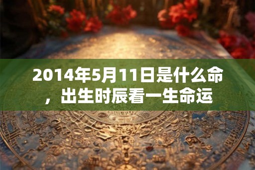 2014年5月11日是什么命,出生时辰看一生命运 2014年5月11日是什么命,出生时辰看一生命运
