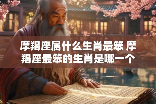 摩羯座属什么生肖最笨 摩羯座最笨的生肖是哪一个