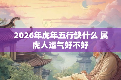 2026年虎年五行缺什么 属虎人运气好不好