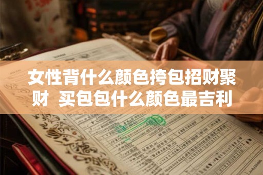 女性背什么颜色挎包招财聚财  买包包什么颜色最吉利