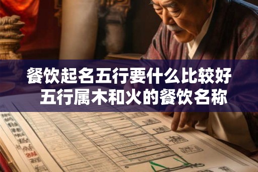 餐饮起名五行要什么比较好 五行属木和火的餐饮名称 餐饮起名五行要什么比较好 五行属木和火的餐饮名称