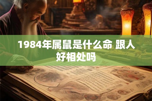 1984年属鼠是什么命 跟人好相处吗 1984年属鼠是什么命 跟人好相处吗