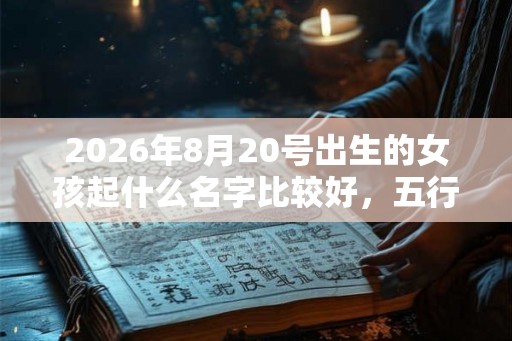 2026年8月20号出生的女孩起什么名字比较好,五行属什么 2026年8月20号出生的女孩起什么名字比较好,五行属什么