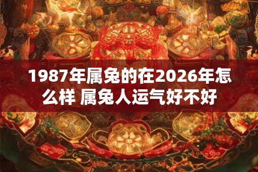 1987年属兔的在2026年怎么样 属兔人运气好不好