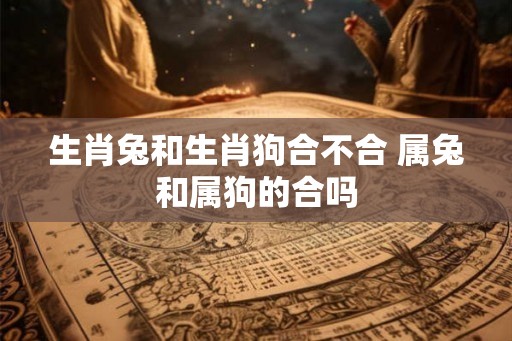 生肖兔和生肖狗合不合 属兔和属狗的合吗 生肖兔和生肖狗合不合 属兔和属狗的合吗