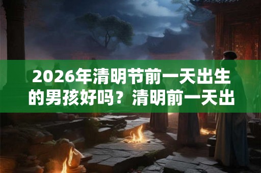 2026年清明节前一天出生的男孩好吗？清明前一天出生的人命运