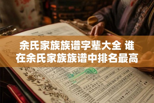 余氏家族族谱字辈大全 谁在余氏家族族谱中排名最高