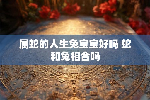 属蛇的人生兔宝宝好吗 蛇和兔相合吗 属蛇的人生兔宝宝好吗 蛇和兔相合吗