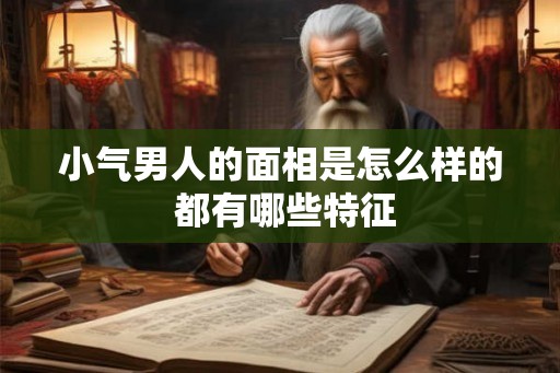 小气男人的面相是怎么样的 都有哪些特征