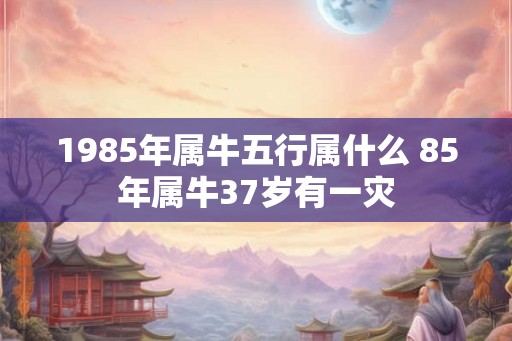 1985年属牛五行属什么 85年属牛37岁有一灾