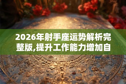 2026年射手座运势解析完整版,提升工作能力增加自己业绩