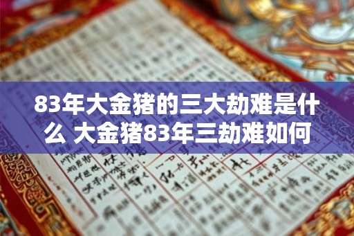 83年大金猪的三大劫难是什么 大金猪83年三劫难如何