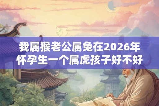 我属猴老公属兔在2026年怀孕生一个属虎孩子好不好