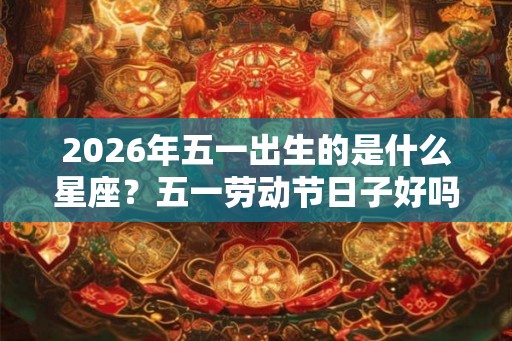 2026年五一出生的是什么星座？五一劳动节日子好吗？