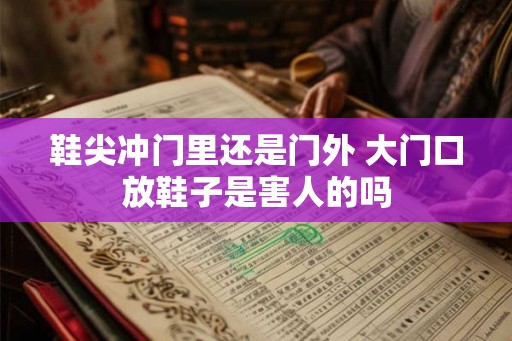 鞋尖冲门里还是门外 大门口放鞋子是害人的吗