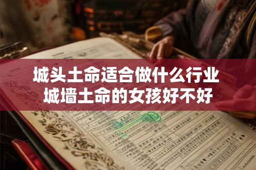 城头土命适合做什么行业 城墙土命的女孩好不好 城头土命适合做什么行业 城墙土命的女孩好不好