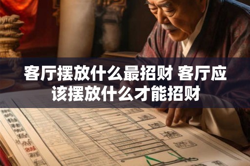 客厅摆放什么最招财 客厅应该摆放什么才能招财