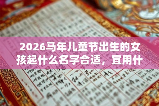 2026马年儿童节出生的女孩起什么名字合适，宜用什么字
