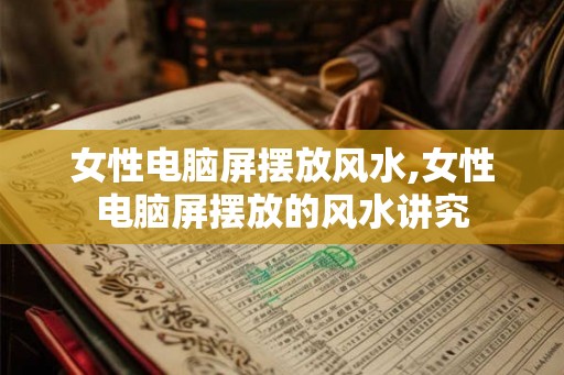 女性电脑屏摆放风水,女性电脑屏摆放的风水讲究