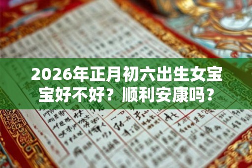 2026年正月初六出生女宝宝好不好？顺利安康吗？